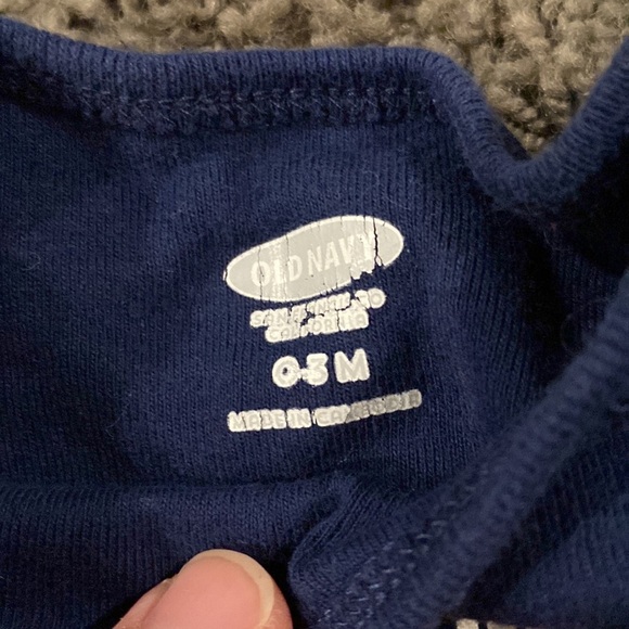 ♦️5 for $15♦️0-3 boys baby football “dads #1 draft pick” body suit - Picture 2 of 2